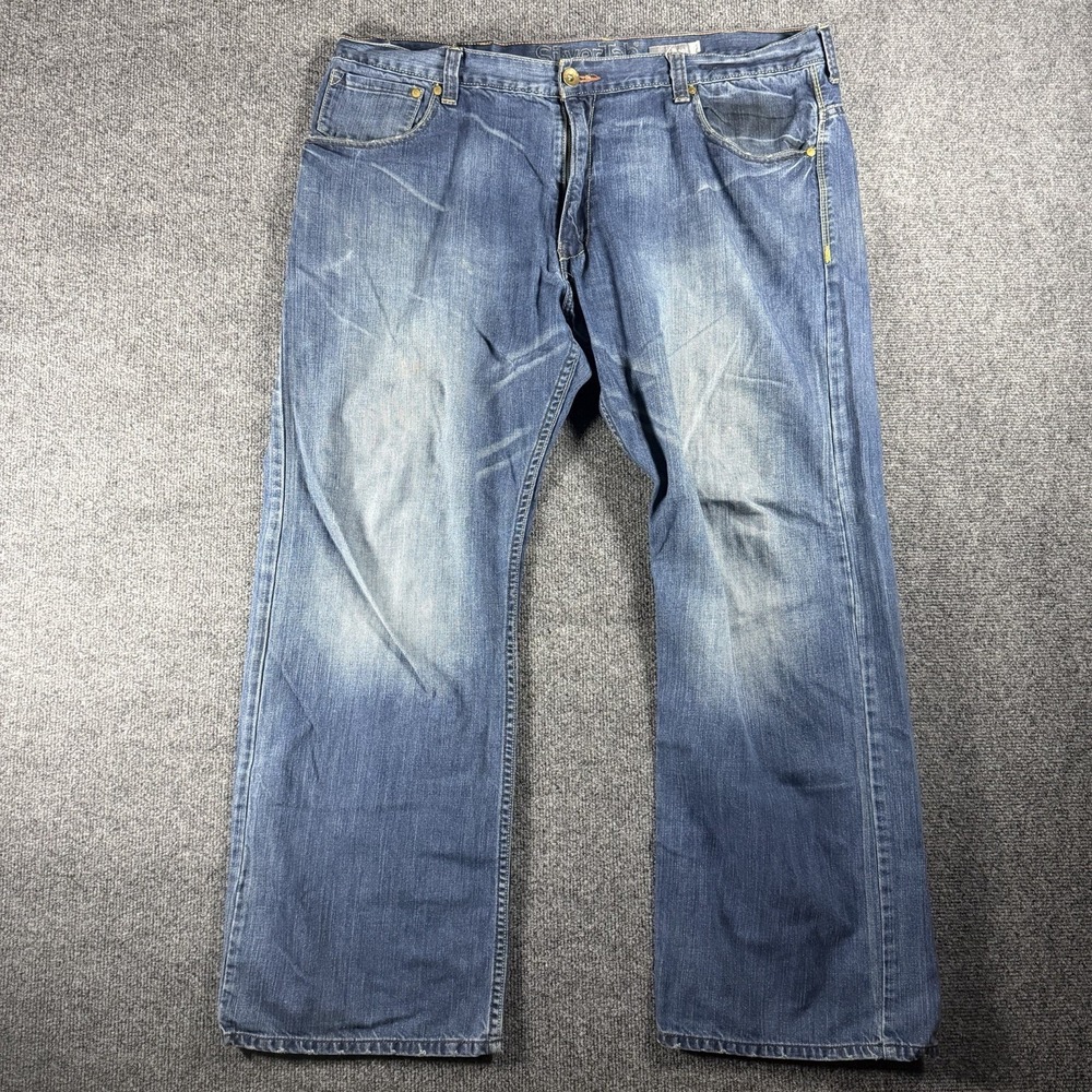 Y2K Levi SilverTab True Bootcut Loose Fit Jeans Distressed Size 42x32